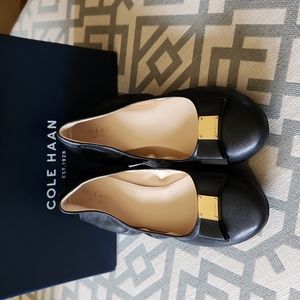 Cole Haan Tali Bow Ballet Flats Black